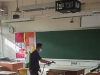 2022-01-24_25 Thorough cleansing and disinfection works of the school campus